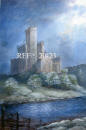 Dunvegan Castle in Moonlight