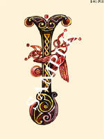 Celtic Initial I