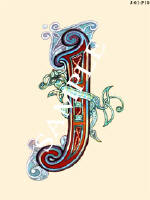 Celtic Initial J