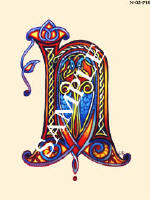 Celtic Initial N